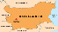 Bulgaria -- Map, no flag, undated