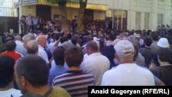Բողոքի ցույցը Աբխազիայի մայրաքաղաք Սուխումիում, 5-ը հուլիսի, 2016թ․