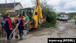 МЧС России ликвидируют последствия наводнения в Куйбышево