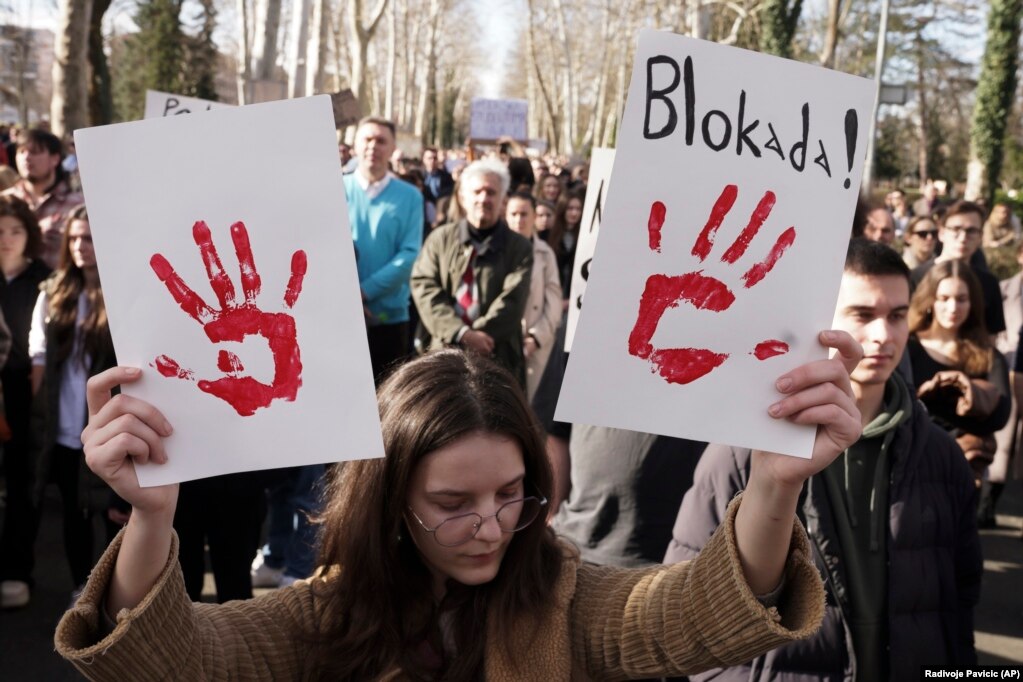 Protesta në Banjallukë, 31 janar 2025.