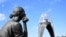 АЛЖИР саяси қуғын-сүргін және тоталитаризм құрбандарының мемориалды-мұражай кешенінің маңы. 31 мамыр, 2025 жыл.