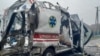 The UN report alleges that Russian soldiers deliberately targeted ambulances with drones. 
