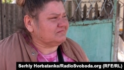 Жителька Малотаранівки Тетяна перед евакуацією