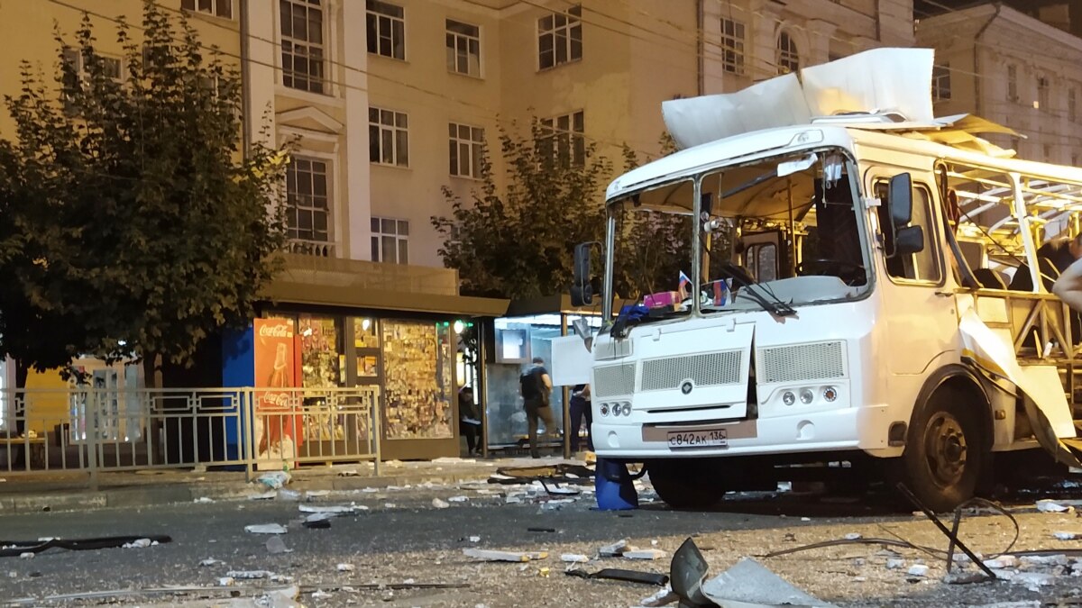 Взрыв в пассажирском автобусе в Воронеже. Подробности