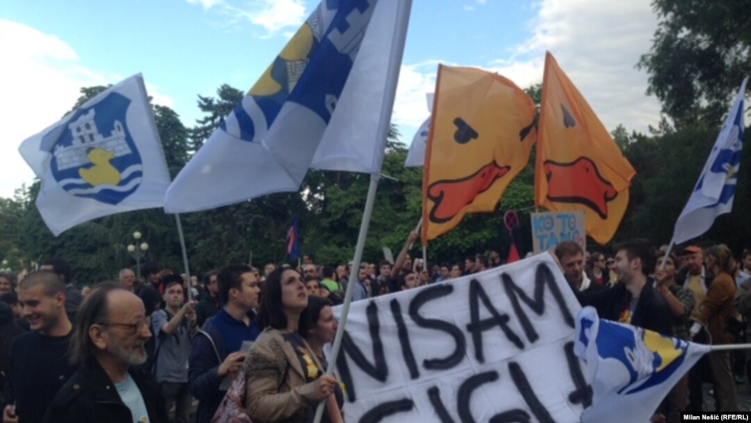Protest 25. maj 2016.