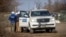 OSCE observers work at a checkpoint close to Zolote in the Luhansk region earlier this month.