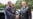 This handout picture released by the Syrian Presidency shows Azerbaijan's President Ilham Aliyev (right) receiving Syria's interim President Ahmed al-Sharaa in Baku on July 12.