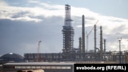 A file photo showing a facility run by oil refiner Naftan in Navapolacak.