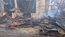 Бозори асосии Ҳисор оташ гирифтааст 