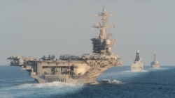 The USS Abraham Lincoln has arrived in Middle Eastern waters, according to US Central Command. (file photo)