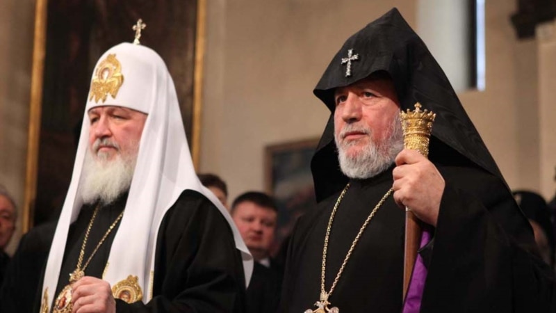 Католикос всех армян попросил посредничества Патриарха Кирилла в вопросе возвращения осужденного в Азербайджане Карена Казаряна