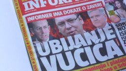 Naslovna strana tabloida "Informer" u kojem je objavljen sporni tekst