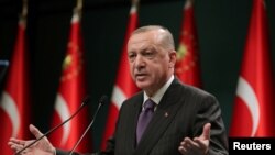Presidenti turk, Recep Tayyip Erdogan.
