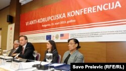 Nacionalna konferencija o korupciji, Podgorica, 15. mart 2013.