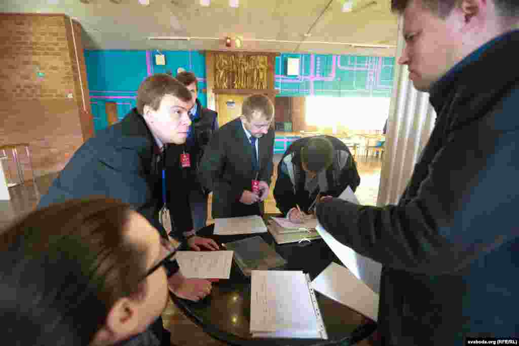 Belarus - The Congress of Belarusian Popular Front Party in Minsk 11Oct2014