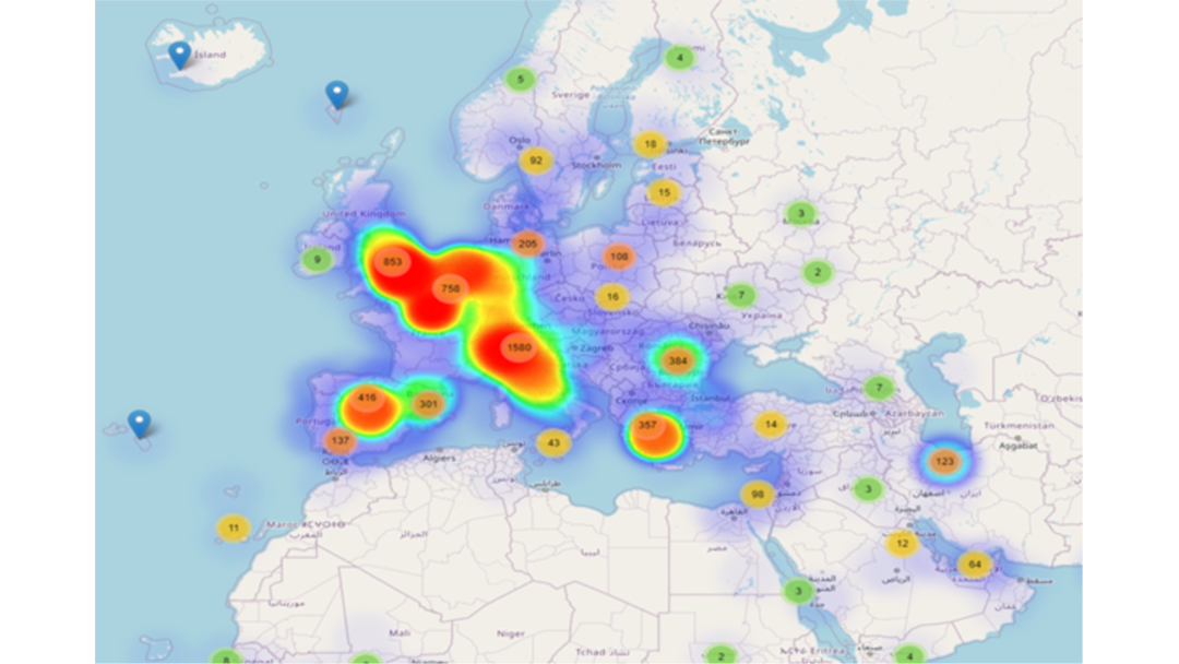 Evoluția atacurilor informatice în Europa - aprilie 2020 (Bitdefender)