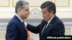 Сооронбай Жээнбеков жана Тигран Саркисян
