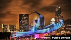 Магеллан телескопи кўзгуси диаметри Жеймс Уэб телескопиникидан (суратда модели) қарийб 4 марта катта бўлади.