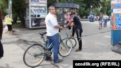 Tashkent's cyclists have been warned.