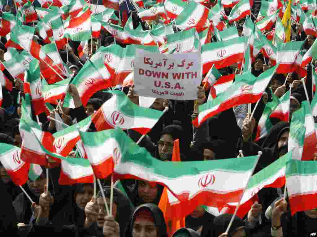Іран: сьвяткаваньне 31-ай гадавіны ісламскай рэвалюцыі
