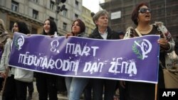 Međunarodni dan žena u Srbiji, Beograd 8.3.2013.