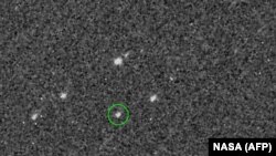 Выява астэроіда Бэну з касьмічнага апарата OSIRIS-REx, жнівень 2018
