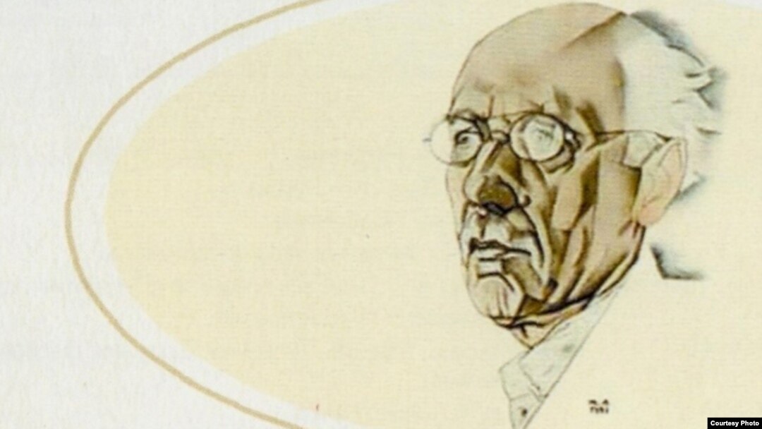 Федор Сологуб, рисунок Юрия Анненкова (1921)