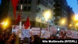 محتجون في مصر