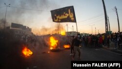 اعتراضات ضد حکومتی در شهر بصره