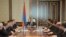 Armenia -- President Serzh Sarkisian discusses the socioeconomic situation in Armenia with top government officials, 11Mar2011.