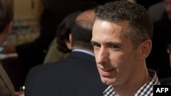 Dan Savage: "No one is comparing what's being done to LGBT Russians to what was done to the Jews in 1943 and 1942 and 1944. But it is eerily similar to what was being done to the Jews in Nazi Germany in 1933 and 1934." 