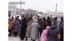 Эвакуация людей из Дебальцева