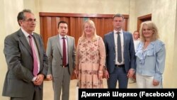 Російські чиновники Криму на зустрічі в ОАЕ