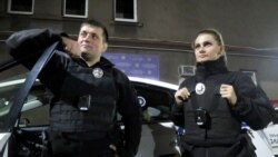 Патрульные полицейские Мариуполя