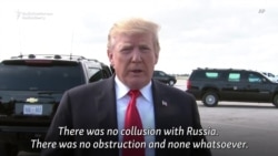 Prima reacție a președintelui Trump la raportul Mueller