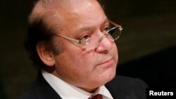 Pakistani Prime Minister Nawaz Sharif 