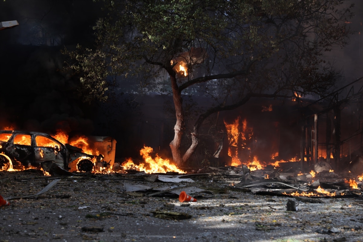 Consequences of the Russian attack were recorded in Bucha, Vyshhorod, and Obukhiv districts. Illustrative photo