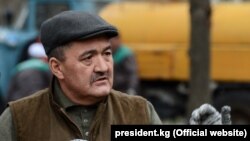 Мэр Бишкека Албек Ибраимов.