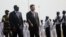 Chinese President Xi Jinping walks with Senegal's President Macky Sall after arriving at the Leopold Sedar Senghor International Airport, at the start of his visit to Dakar, Senegal July 21, 2018. REUTERS/Mikal McAllister