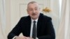 FILE PHOTO: Azerbaijani President Aliyev in Baku