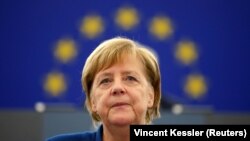 Germaniýanyň kansleri Angela Merkel 