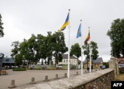 На месцы эксгумацыі парэшткаў савецкіх салдатаў пад Вільняй