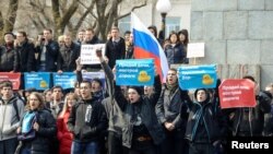 Protest anticorupție la Vladivostok,26 martie 2017