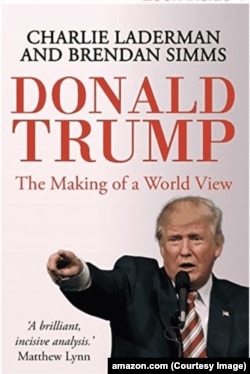 Вокладка кнігі "Дональд Трамп: фарміраваньне сьветапогляду"