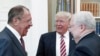 Сергей Лавров, Дональд Трамп, Сергей Кисляк – на встрече в Вашингтоне 10 мая 2017