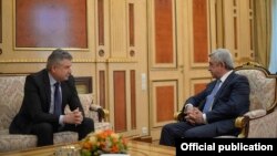 Фотография предоставлена пресс-службой президента Армении