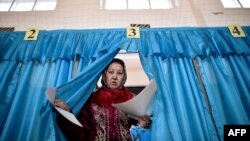 La ultimul scrutin parlamentar din Kazahstan, 20 martie 2016