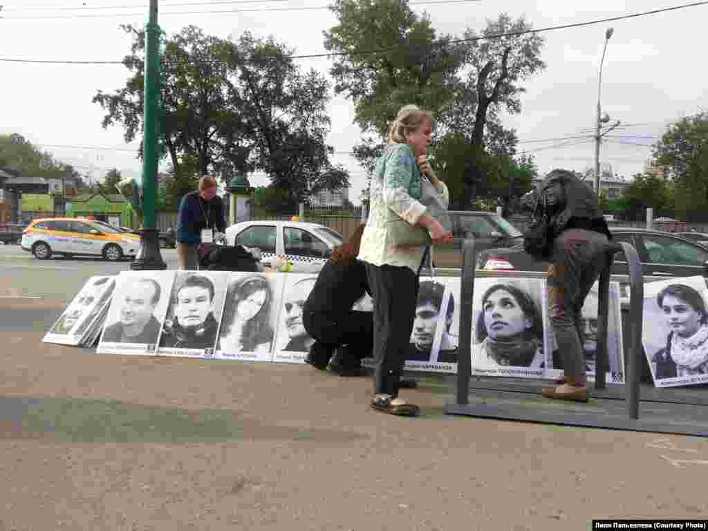 Фотографии обвиняемых в массовых беспорядках во время митинга на Болотной площади