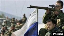Ռուս զինվորները Վրաստանում, օգոստոս, 2008թ.