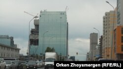 Одна из улиц в Астане.